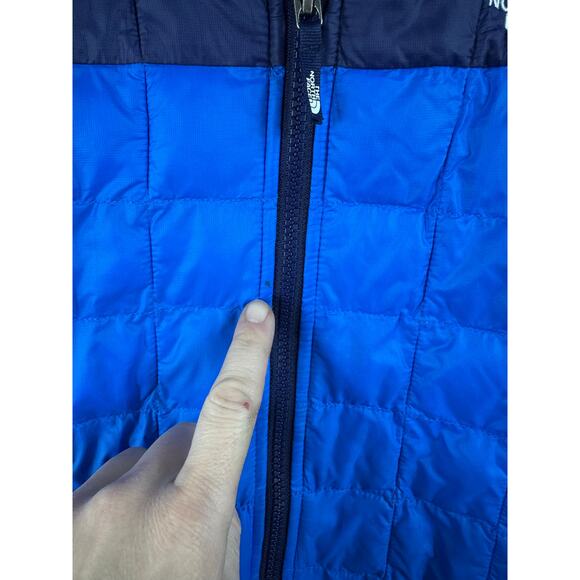North Face Toddler Thermoball Quilted Puffer Kids Jacket Blue Size 5T - Picture 9 of 11